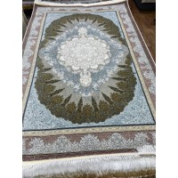 Иранский ковер Shahname 1500 030 Серый-розовый